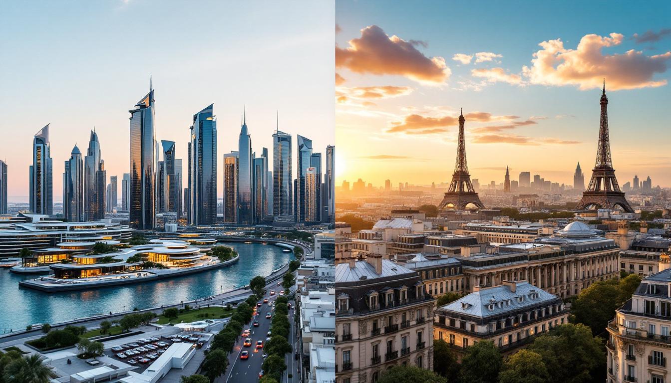 Cout de la vie Dubai vs Paris : quelle ville est plus chère